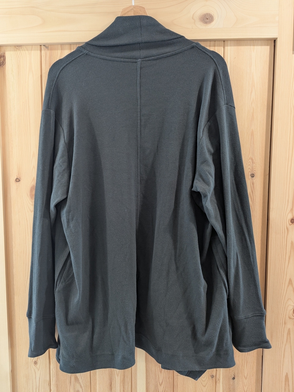 Athleta Ribbed Open Front Cardigan - Picture 5 of 8